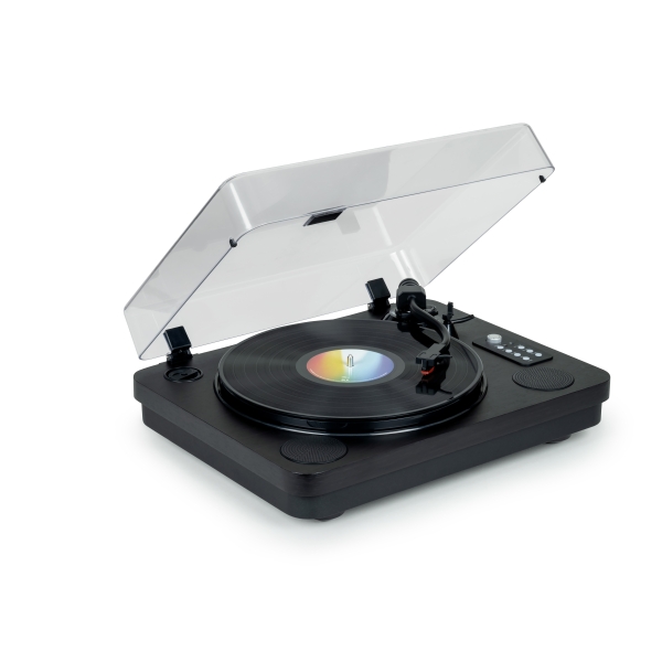 Platine vinyle stéréo Thomson TT650BT avec haut-parleurs intégrés - Fonction d'arrêt automatiqu - Très bon état Très bon état Thomson reconditionné disponible sur Pixmania