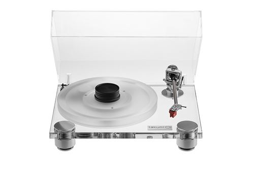 Platine vinyle Takumi TT level 2.1 DC Transparent État correct reconditionné disponible sur Fnac