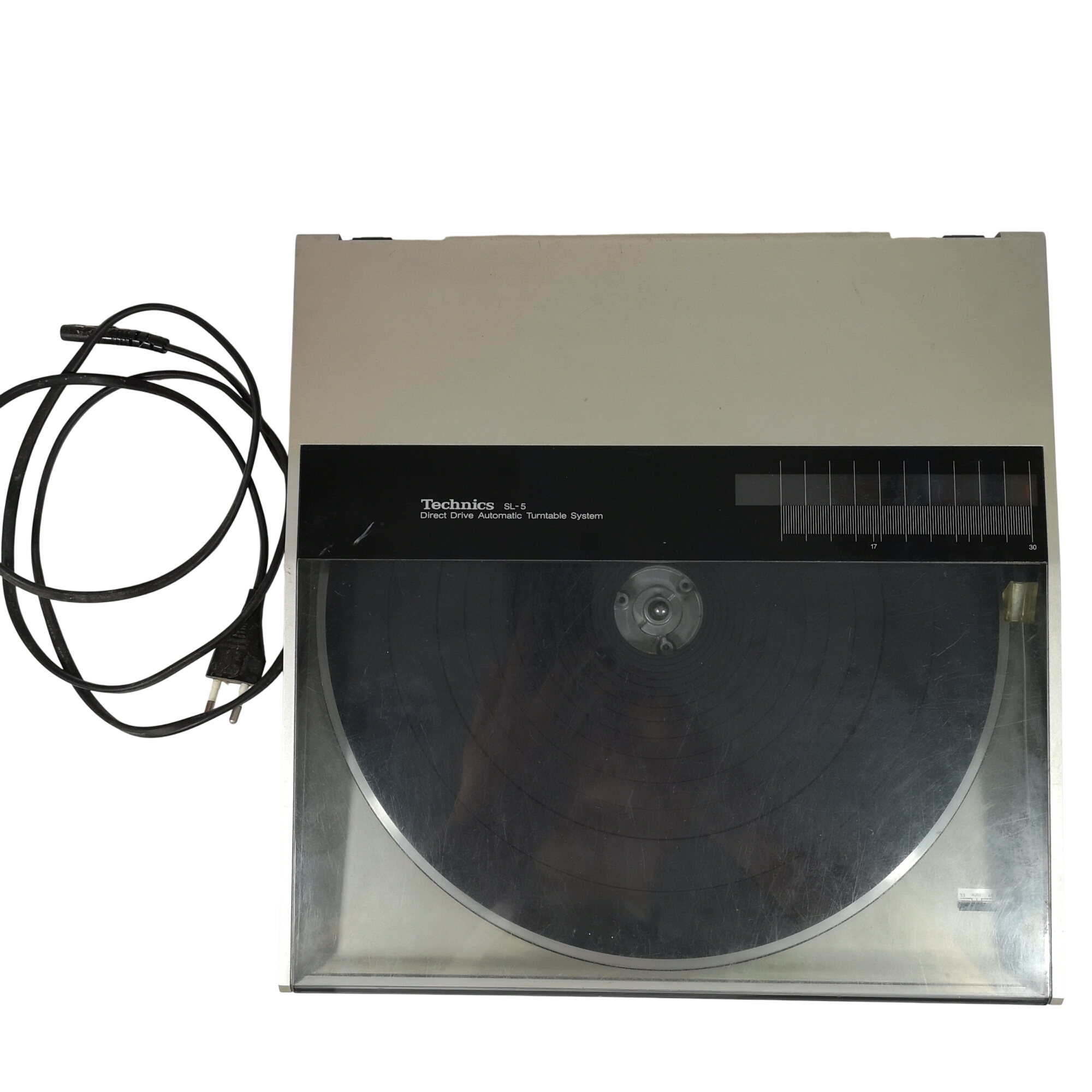 Platine Vinyle TECHNICS SL-5 automatique à bras tangentiel 1982 Bon état - 90,00 € Platine Vinyle TECHNICS SL-5 automatique à bras tangentiel 1982 Bon état reconditionné disponible sur Label Emmaüs