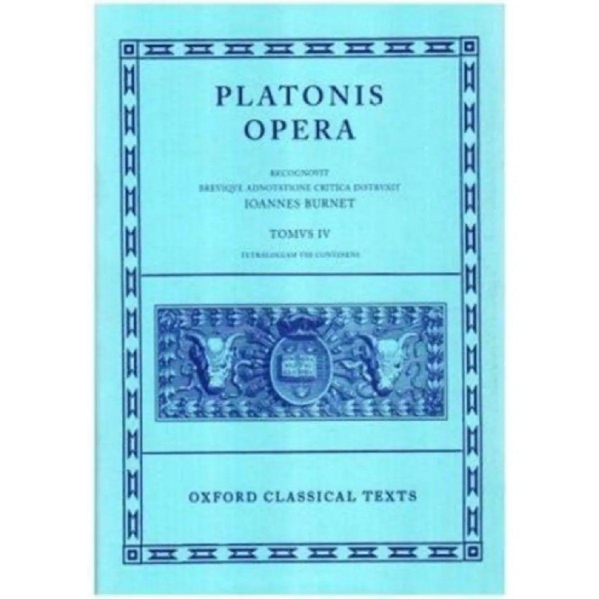 Acheter Plato Opera Vol. IV État correct - 28,92 € Plato Opera Vol. IV État correct N/A (Il ne s'agit pas d'une marque reconditionné disponible sur Rue du Commerce Seconde Vie
