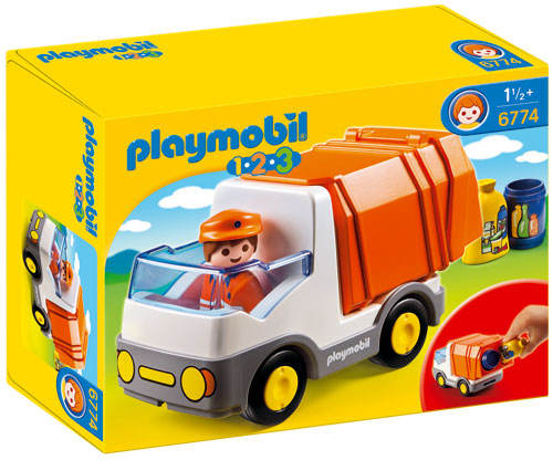 Acheter Playmobil 1.2.3 6774 Camion poubelle État correct - 19,00 € Playmobil 1.2.3 6774 Camion poubelle État correct reconditionné disponible sur Fnac