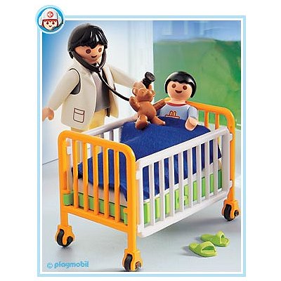 Playmobil - 4406 - Médecin / enfant / lit d'hôpital État correct Playmobil reconditionné disponible sur Fnac