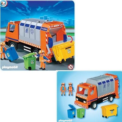 Playmobil - 4418 - Camion poubelle de recyclage des ordures État correct reconditionné disponible sur Fnac