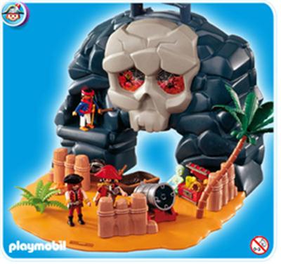 Playmobil - 4443 - Ile au trésor des pirates en coffret État correct reconditionné disponible sur Fnac