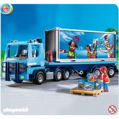 Playmobil - 4447 - camion porte container État correct reconditionné disponible sur Fnac