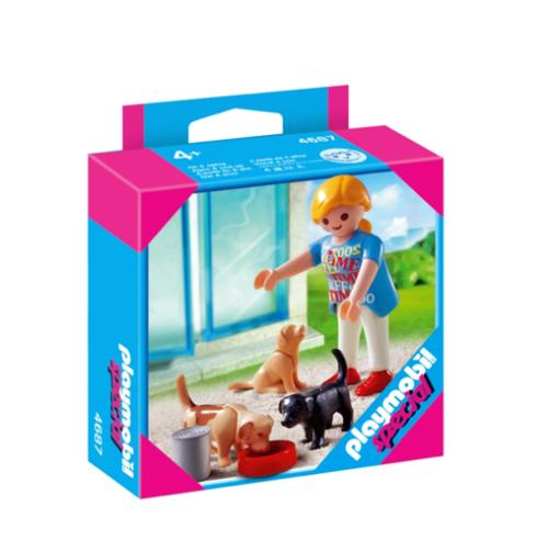 Playmobil 4687 Maman et chiots État correct reconditionné disponible sur Fnac