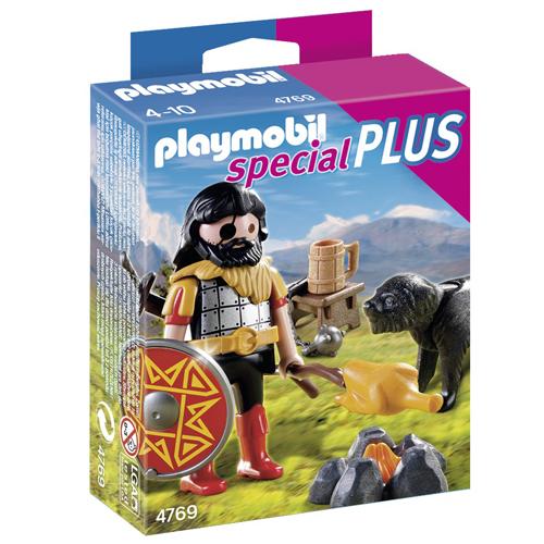 Playmobil 4769 Spécial Plus Guerrier barbare ave chien État correct reconditionné disponible sur Fnac