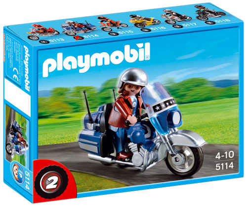 Playmobil 5114 Moto de route État correct Playmobil reconditionné disponible sur Fnac