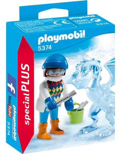 Playmobil 5374 Special Plus Artiste avec sculpture de glace État correct Playmobil reconditionné disponible sur Fnac