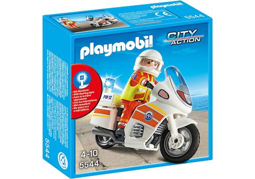 PLAYMOBIL 5544 Sauveteur avec Moto État correct Playmobil reconditionné disponible sur Fnac