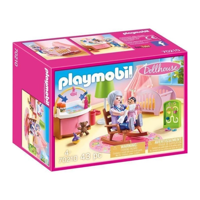 PLAYMOBIL 70210 - Chambre de bebe - Excellent état Parfait état reconditionné disponible sur Pixmania