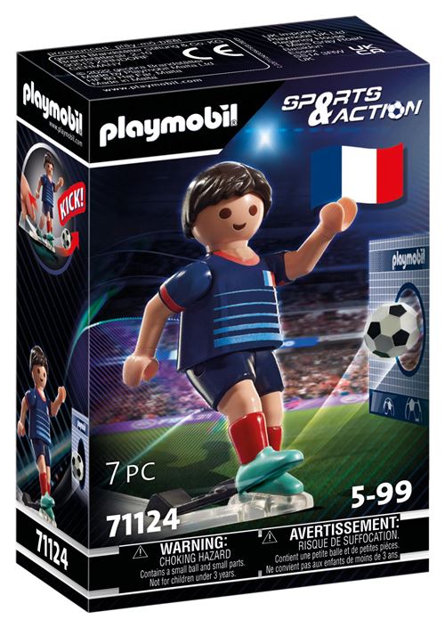 Acheter Playmobil 71124 Joueur de football Français B État correct - 24,15 € Playmobil 71124 Joueur de football Français B État correct reconditionné disponible sur Fnac