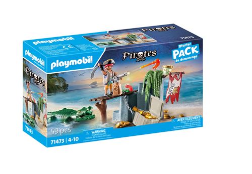 Playmobil 71473 Pirate avec alligator Starter Pack de démarrage État correct reconditionné disponible sur Fnac