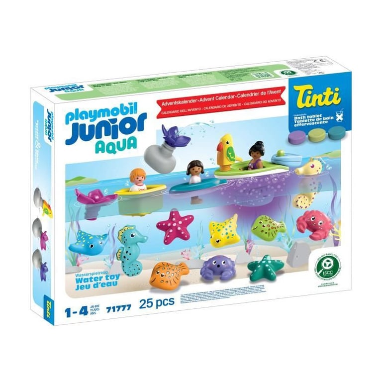 Playmobil 71777 Calendrier de l'avent Junior, JUNIOR & Tinti, 31 pieces, Des 4 ans - Excellent état Parfait état reconditionné disponible sur Pixmania