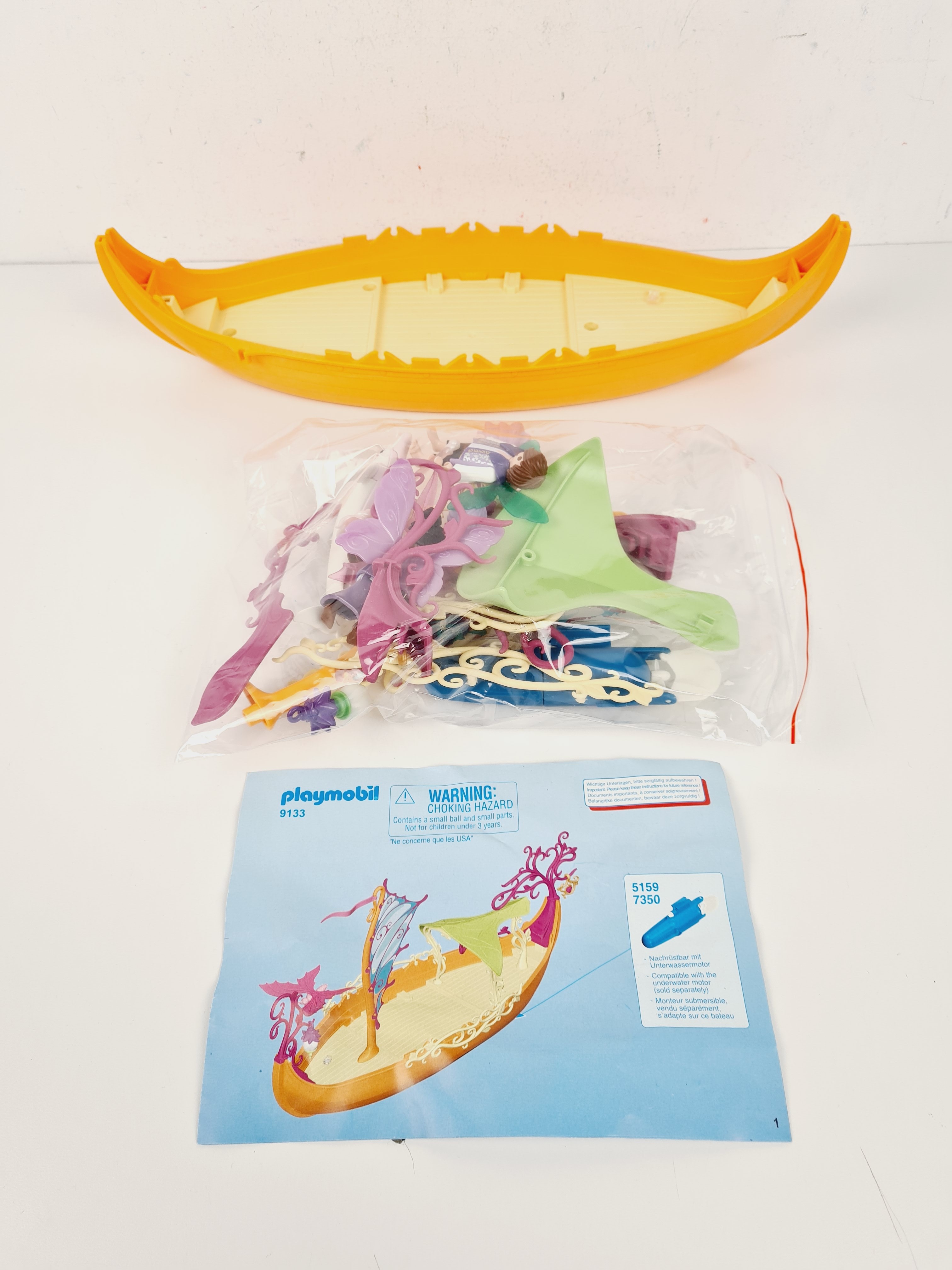 Voir photo 3 de Playmobil 9133 Bateau des fées enchanté Fairies Playmobil 9133 Bateau des fées enchanté Fairies Bon état reconditionné photo 3