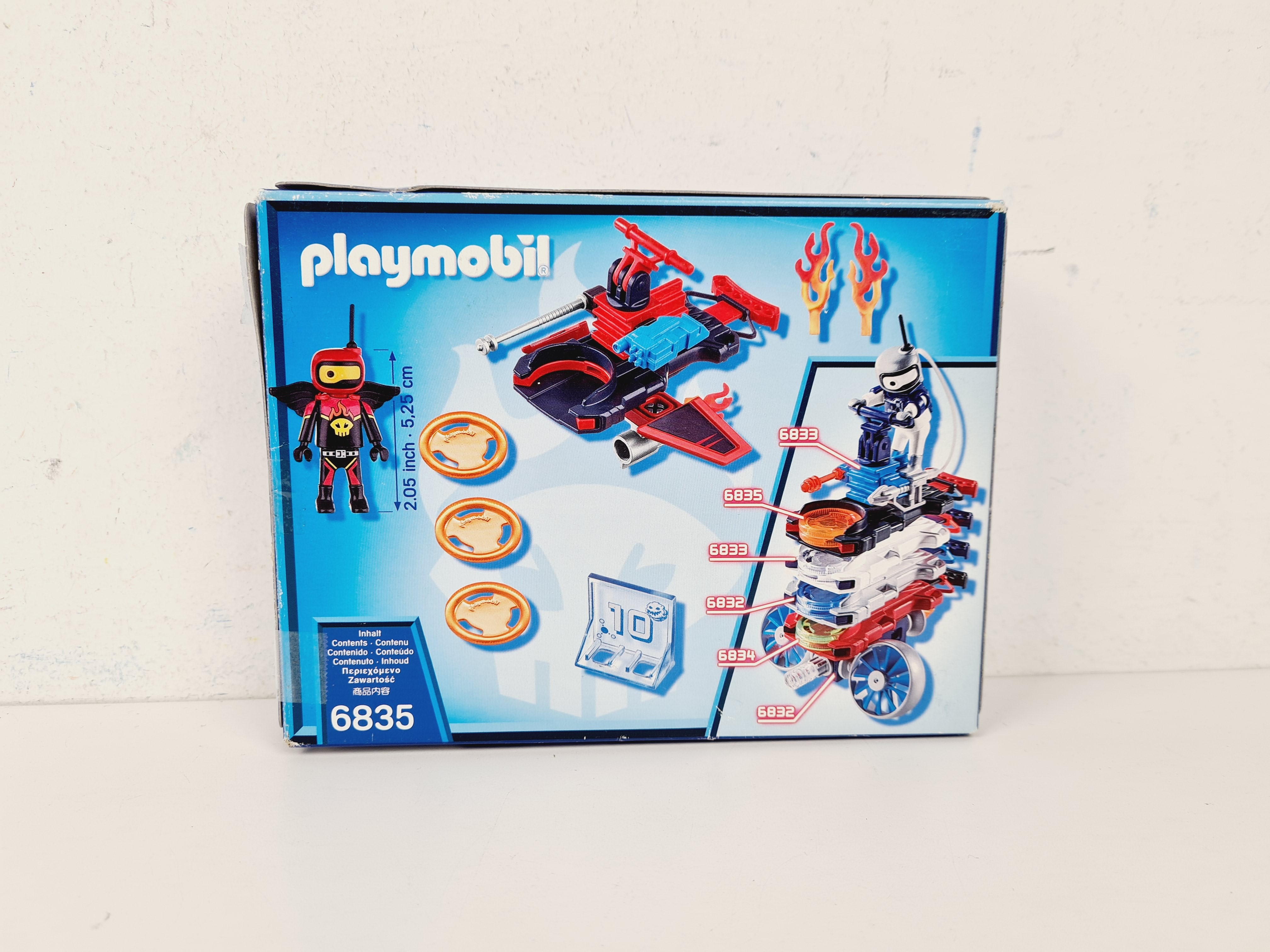 Voir photo 2 de Playmobil Action 6835 Androïde de feu avec lance-disques - 5 ans + Playmobil Action 6835 Androïde de feu avec lance-disques - 5 ans + Bon état reconditionné photo 2