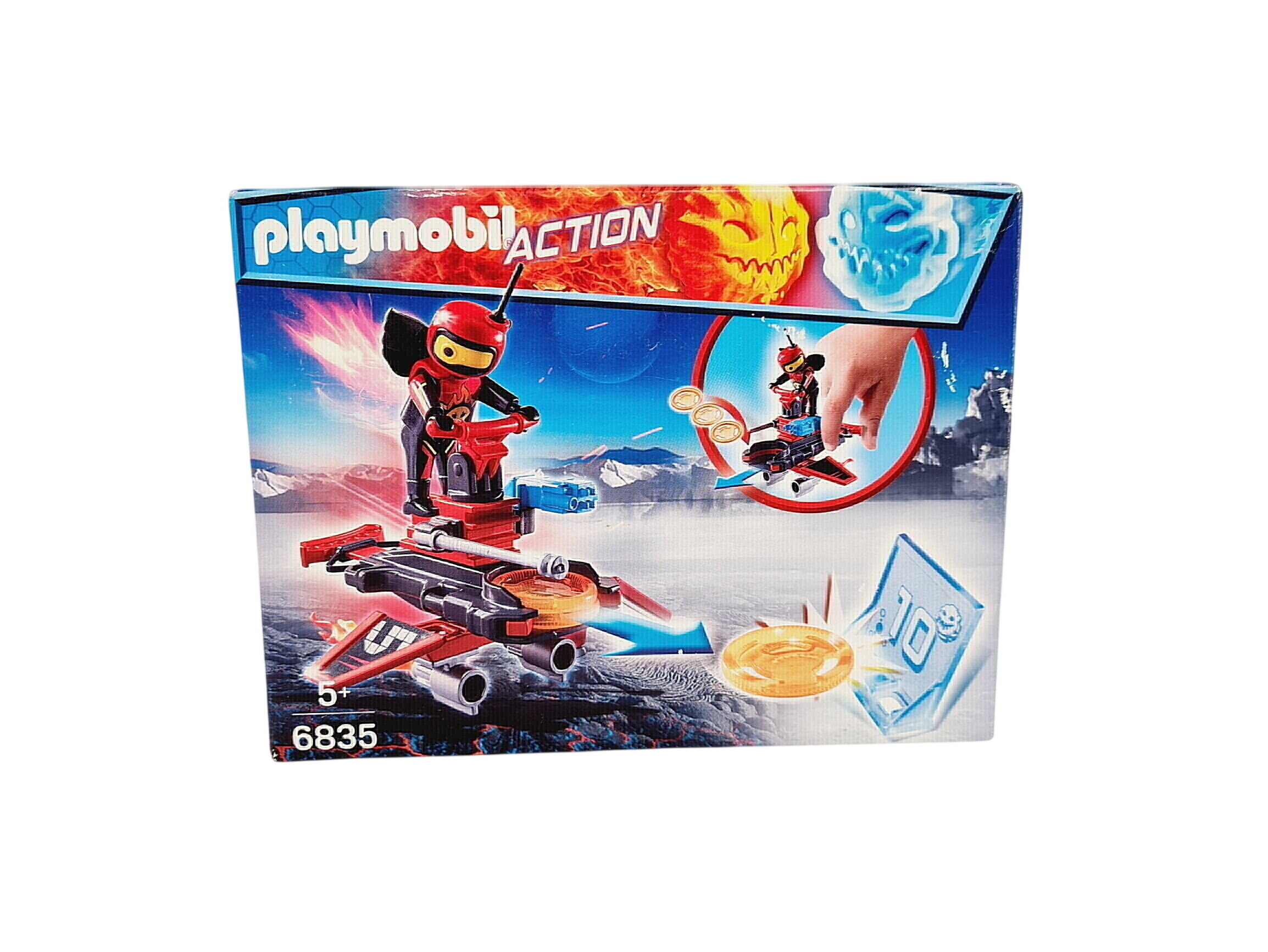 Acheter Playmobil Action 6835 Androïde de feu avec lance-disques - 5 ans + Bon état - 11,00 € Playmobil Action 6835 Androïde de feu avec lance-disques - 5 ans + Bon état reconditionné disponible sur Label Emmaüs