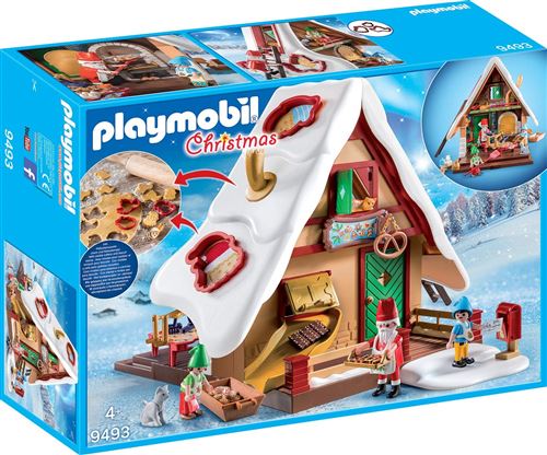 Playmobil Christmas 9493 Atelier de biscuit du Père Noël avec moules État correct Playmobil reconditionné disponible sur Fnac