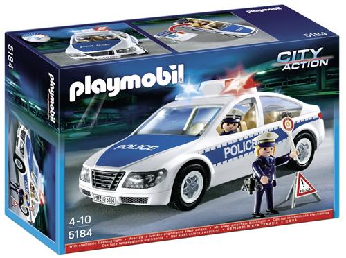 Playmobil City Action 5184 Voiture de police avec lumières clignotantes État correct Playmobil reconditionné disponible sur Fnac