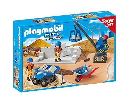 Playmobil City Action 6144 Super Set Construction État correct Playmobil reconditionné disponible sur Fnac