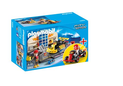 Playmobil City Action 6869 Starter Set Atelier de karting État correct Playmobil reconditionné disponible sur Fnac