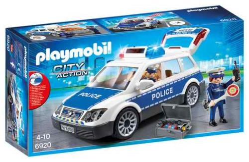 Playmobil City Action 6920 Voiture de police avec gyrophare et sirène Bleu État correct reconditionné disponible sur Fnac