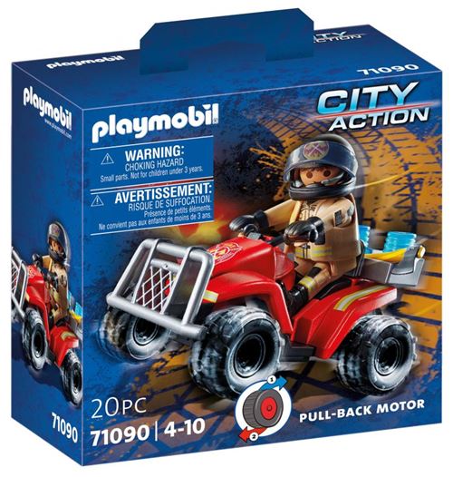 Playmobil City Action 71090 Pompier et quad État correct Playmobil reconditionné disponible sur Fnac