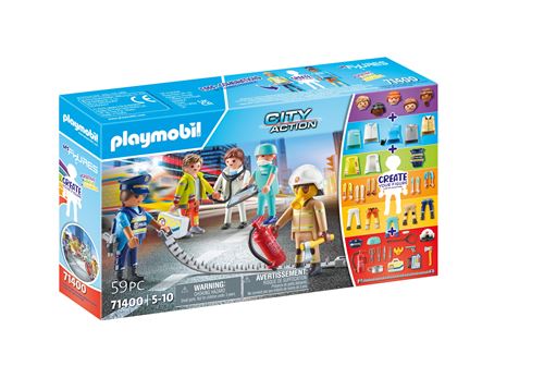 Playmobil City Action 71400 My Figures Héros du quotidien État correct Playmobil reconditionné disponible sur Fnac