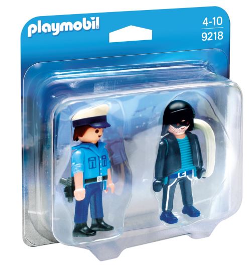 Playmobil City Action 9218 DuoPack Policier et voleur État correct Playmobil reconditionné disponible sur Fnac