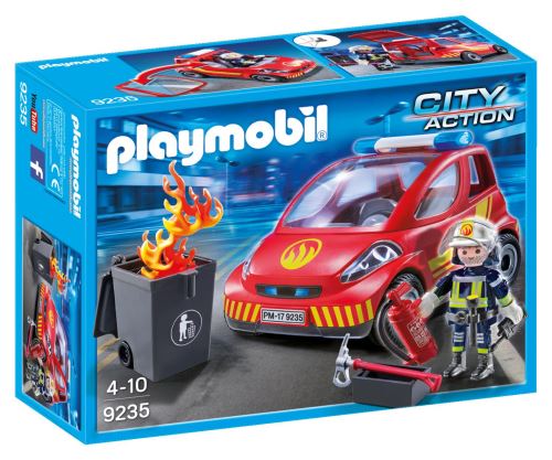 Playmobil City Action 9235 Pompier avec véhicule d'intervention État correct Playmobil reconditionné disponible sur Fnac