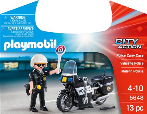 Playmobil City Action - Mallette de transport de police État correct Playmobil reconditionné disponible sur Fnac