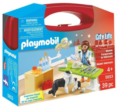 Playmobil City Life 5653 Valisette Vétérinaire État correct Playmobil reconditionné disponible sur Fnac