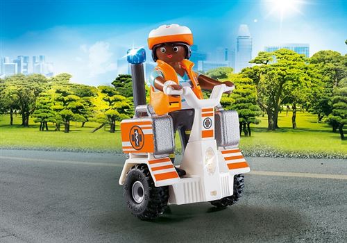 Acheter Playmobil City Life 70052 Secouriste et gyropode État correct - 16,00 € Playmobil City Life 70052 Secouriste et gyropode État correct reconditionné disponible sur Fnac