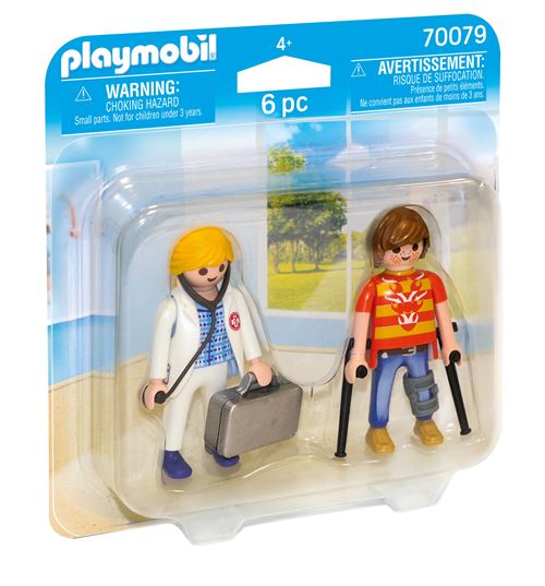 Playmobil City Life 70079 Médecin et patient État correct Playmobil reconditionné disponible sur Fnac