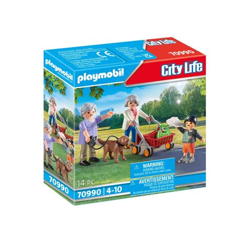 Playmobil City Life 70990 Grands-parents avec petit-fils État correct Playmobil reconditionné disponible sur Fnac