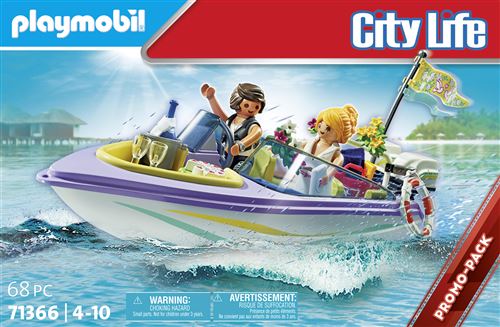 Playmobil City Life 71366 Mariés et bateau État correct Playmobil reconditionné disponible sur Fnac