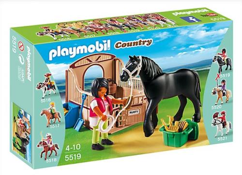 Playmobil Country 5519 Cheval Frison et écuyère État correct reconditionné disponible sur Fnac