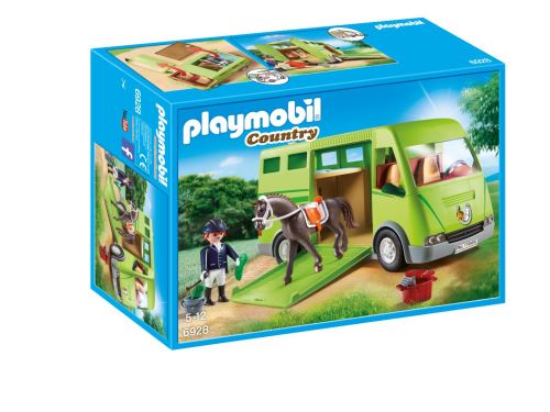 Playmobil Country 6928 Cavalier avec véhicule de transport pour cheval État correct Playmobil reconditionné disponible sur Fnac