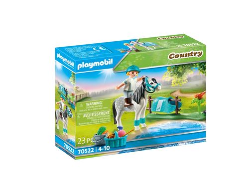 Playmobil Country 70522 Cavalière avec poney gris État correct reconditionné disponible sur Fnac