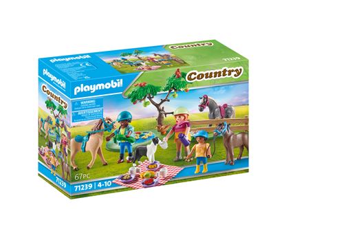 Playmobil Country 71239 Cavaliers et chevaux pique-nique État correct reconditionné disponible sur Fnac