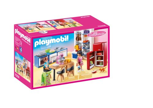 Playmobil Dollhouse 70206 Cuisine familiale État correct reconditionné disponible sur Fnac