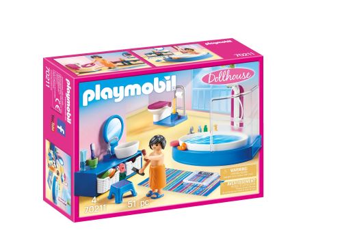 Playmobil Dollhouse 70211 Salle de bain avec baignoire État correct reconditionné disponible sur Fnac