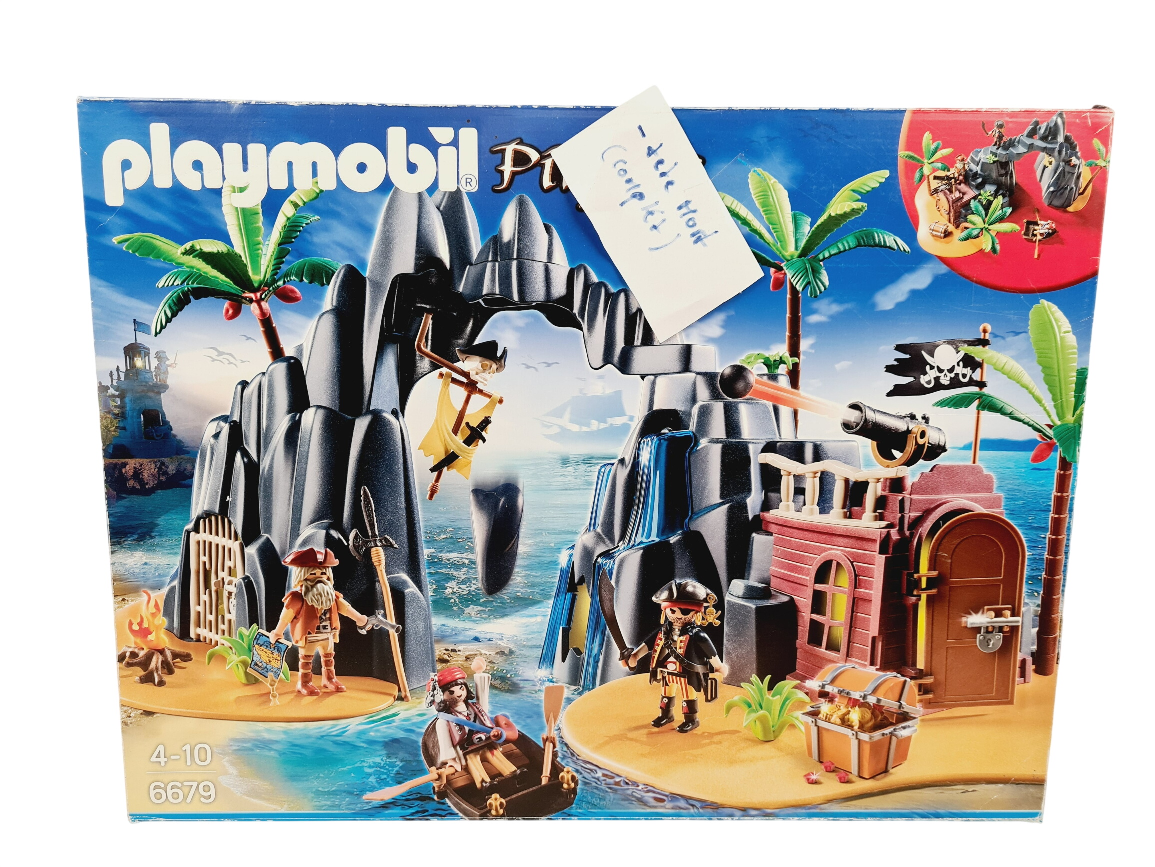 Acheter Playmobil - Ile de pirates Playmobil 6679 - 4/10 ans Bon état - 28,00 € Playmobil - Ile de pirates Playmobil 6679 - 4/10 ans Bon état reconditionné disponible sur Label Emmaüs