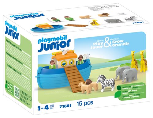 Playmobil Junior 71681 Arche de Noé transportable État correct reconditionné disponible sur Fnac