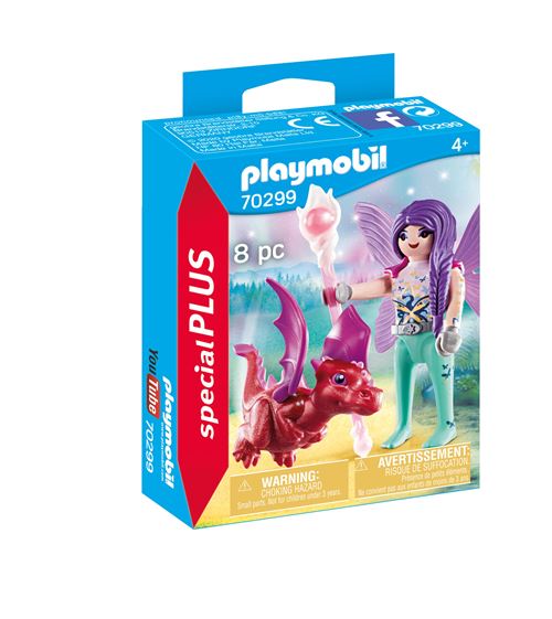 Playmobil Le palais de princesses 70299 Fée avec bébé dragon État correct reconditionné disponible sur Fnac
