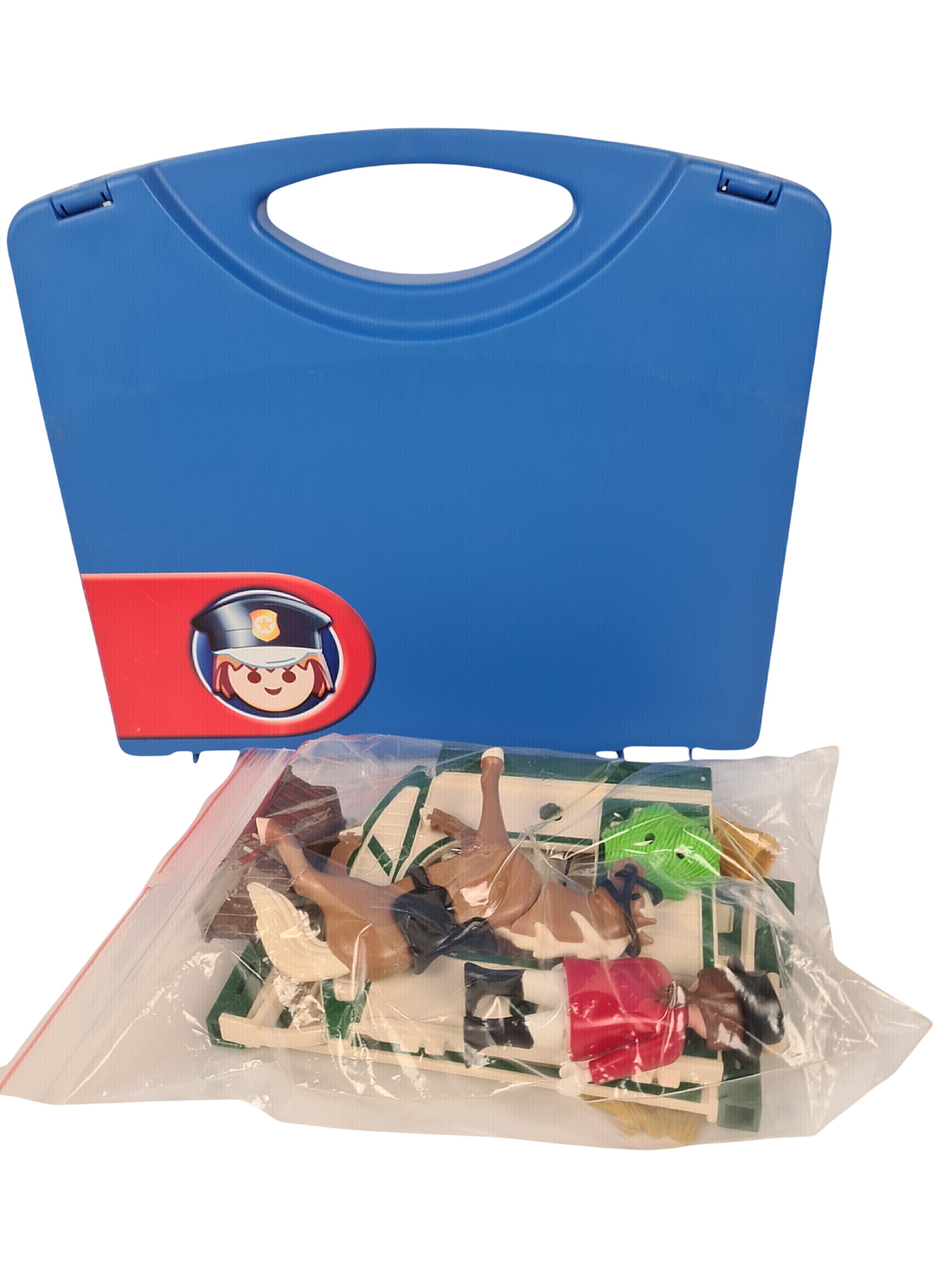 Acheter Playmobil - Malette avec Box cheval, cavalière et accessoires Bon état - 14,00 € Playmobil - Malette avec Box cheval, cavalière et accessoires Bon état reconditionné disponible sur Label Emmaüs