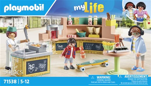 Playmobil My Life 71538 Stand de restauration rapide État correct reconditionné disponible sur Fnac