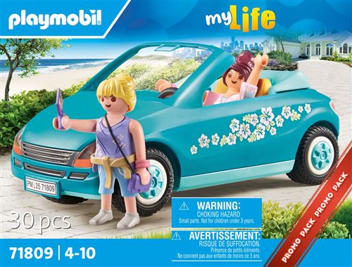 Playmobil My Life Promo Pack 71809 Cabriolet, jeunes filles et accessoires État correct Playmobil reconditionné disponible sur Fnac | Dero