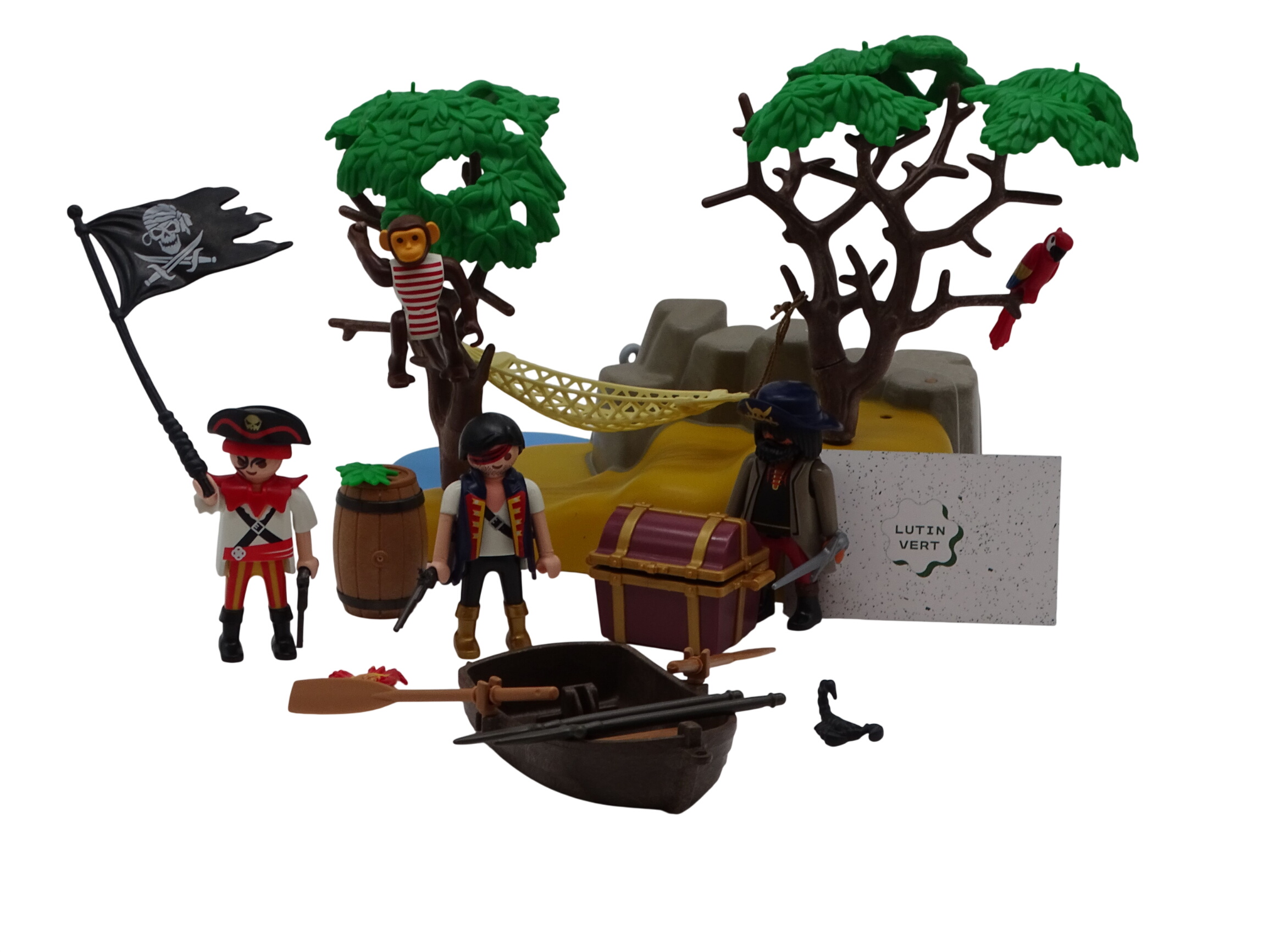 Acheter Playmobil pièce unique « Île aux Pirates » d'occasion PLAYMOBIL - Dès 4 ans | Ref 13039 Très bon état - 20,00 € Playmobil pièce unique « Île aux Pirates » d'occasion PLAYMOBIL - Dès 4 ans | Ref 13039 Très bon état reconditionné disponible sur Label Emmaüs