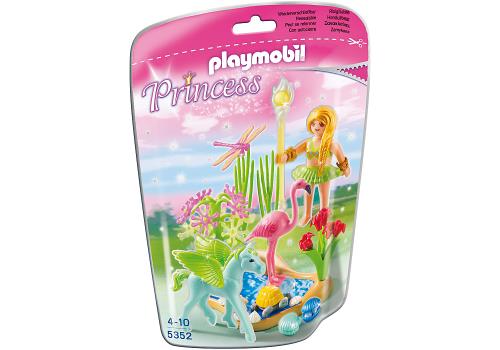 Playmobil Princess 5352 Fée Eté avec poulain ailé vert État correct reconditionné disponible sur Fnac
